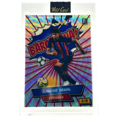 Lamine Yamal 2024 Wild Card Comix - Barcelona RC Rookie Card 2/8 #ACBB-LY5