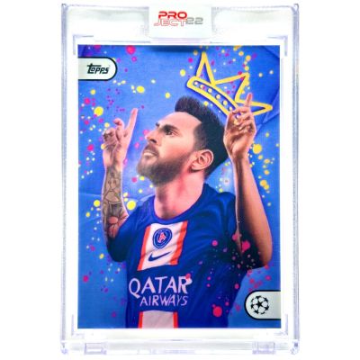 Lionel Messi Topps Project 22 Sanil Chitrakar PSG