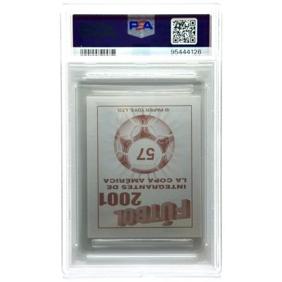 Ronaldinho 2001 Navarrete Copa America ROOKIE #57 Brazilia PSA 5