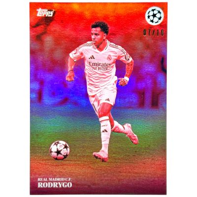 Rodrygo 2025 Topps Simplicidad 7/10 Real Madrid