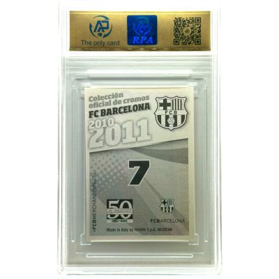 Andres Iniesta 2010-11 Panini Sticker Masia de Oro #7 Fc Barcelona AP 9