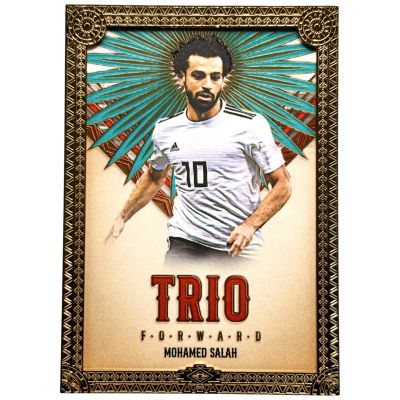 Mohamed Salah 2025 Futera Unique Gold Frame #GTF4I 3/10