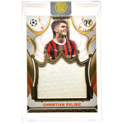 Christian Pulisic 2025 Topps Reverence Jumbo Relic 16/25 #RJR-CP AC Milan