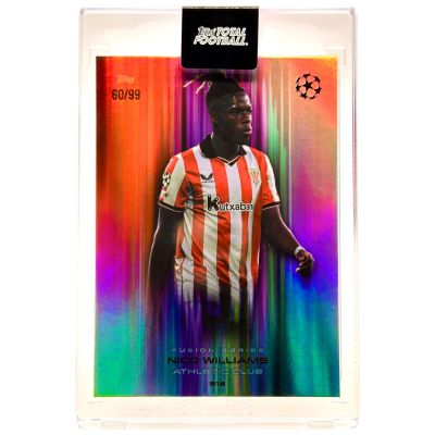 Nico Williams 2025 Topps Total Fotbal Fusion Series #516 60/99 Athletic