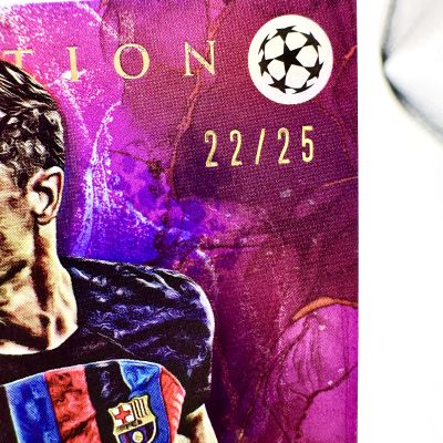 Robert Lewandowski 2023-24 Topps Inception UCL - Purple 22/25 FC Barcelona 