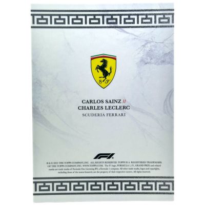 Charles Leclerc / Carlos Sainz 2023 Topps Formula 1 Eccellenza - La Squadra Ferrari