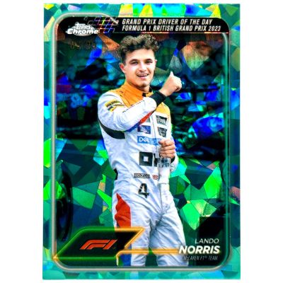 Lando Norris 2024 Topps Chrome F1 - British Grand Prix 2023 09/99 #168
