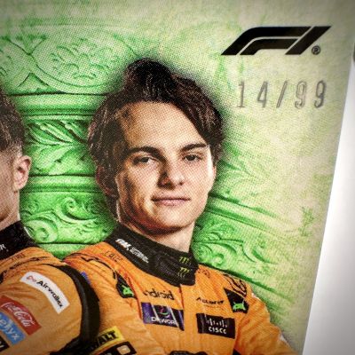 Lando Norris / Oscar Piastri 2024 Topps Eccellenza Formula 1 - La Squadra GREEN 14/99 Mclaren