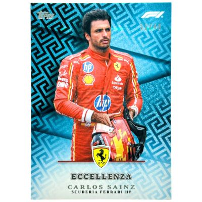 Carlos Sainz 2024 Topps Eccellenza Formula 1 - BLUE 31/49 Ferrari