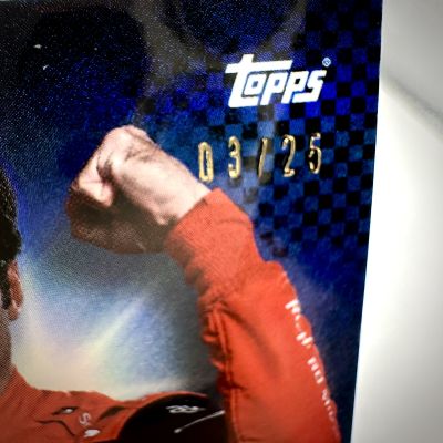 Carlos Sainz 2023 Topps Lights Out Formula 1 - First Win BLUE 03/25 Ferrari