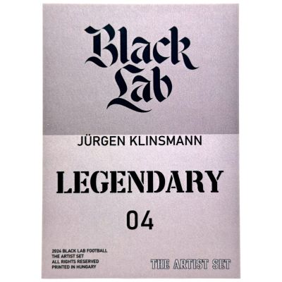 Jurgen Klinsmann 2024 Black Lab Football - The Artist Set: #4 Legendary