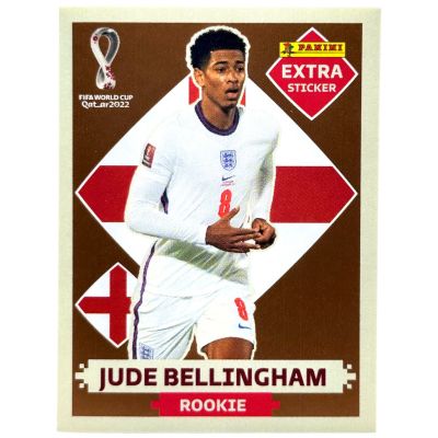 Jude Bellingham 2022 Panini Fifa World Cup Quatar - Rookie Extra Sticker Bronze Anglia