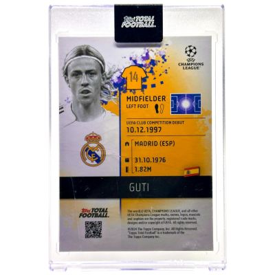 Guti 2024 Topps Total Fotball - Gallery 1/10 Real Madrid