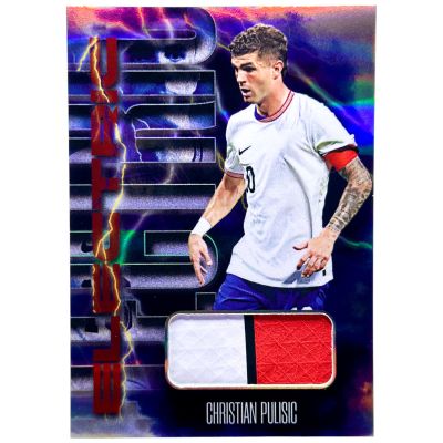 Christian Pulisic 2025 Futera Fan Selection - Electric 1/3 Match Worn Patch #EL21 AC Milan