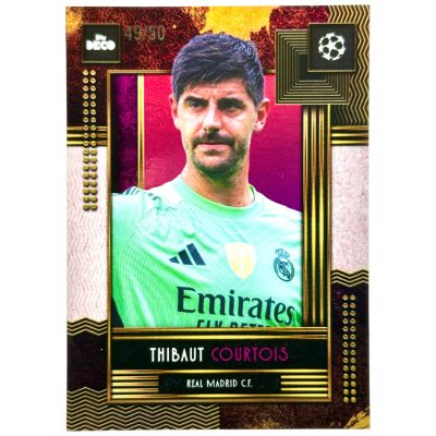 Thibaut Courtois 2025 Topps Deco 49/50 Real Madrid