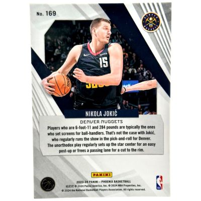 Nikola Jokic 2023-24 Panini Phoenix Basketball #169 Denver Nuggets