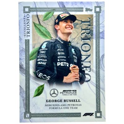George Russel 2023 Topps Formula 1 Eccellenza - Triomfo Mercedes