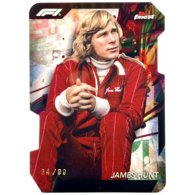 James Hunt 2024 Topps Finest F1 - Common 64/99 Die-Cut #24