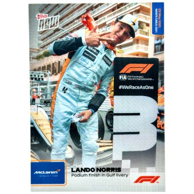 Lando Norris 2023 Topps Now F1 #11 Podium Finish McLaren