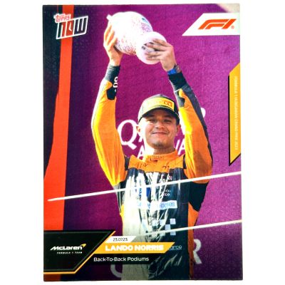 Lando Norris 2023 Topps Now F1 #34 McLaren