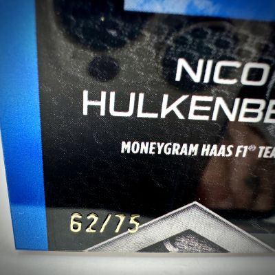 Nico Hulkenberg 2024 Topps FInest Formula 1 Relic #F1R-HUL 62/75