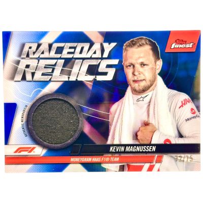 Kevin Magnusen 2024 Topps Finest Formula 1 Relic #RDR-MAG 72/75