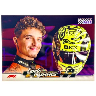 Lando Norris 2024 Topps Paddock F1 - 38/75 #57 McLaren 