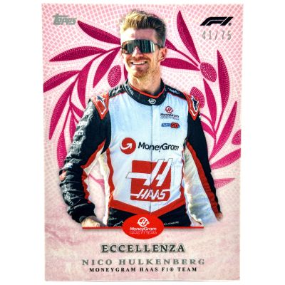 Nico Hulkenberg 2024 Topps Eccellenza Formula 1 - PINK 41/75 Haas