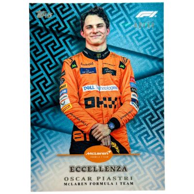 Oscar Piastri 2024 Topps Eccellenza Formula 1 - BLUE 40/49 McLaren