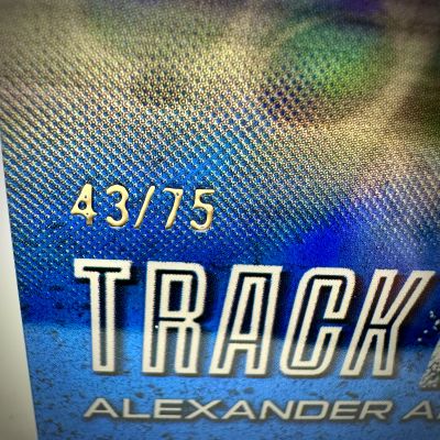 Alexander Albon 2024 Topps Finest Formula 1 - Track Attack Relic Blue 43/75 #TAR-ALB Williams
