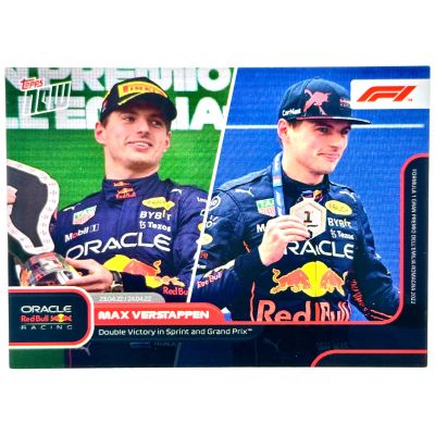 Max Verstappen 2022 Topps Now Formula 1 - Double Victory #013
