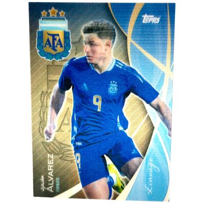 Alejandro Garnacho / Julian Alvarez 2024 Topps Lineage Argentina - Lenticular  #LL-1
