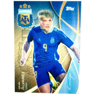 Alejandro Garnacho / Julian Alvarez 2024 Topps Lineage Argentina - Lenticular  #LL-1