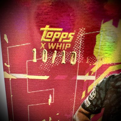 Kylian Mbappe 2023 Topps Gold UCC x WHIP - ELITE 10/10  PSG