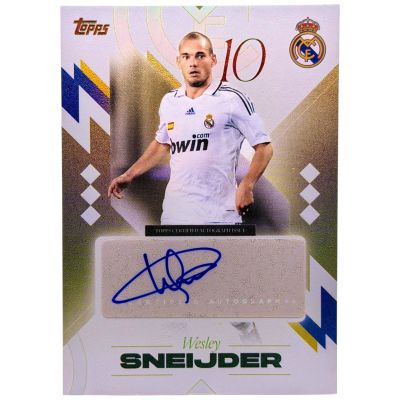 Wesley Sneijder 2025-26 Topps Real Madrid Los Blancos AUTO #LB-WS Real Madrid