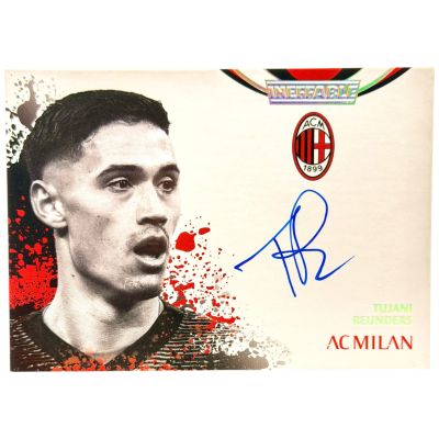 Tijjani Reijnders 2023 Daka On Card AUTO 25/90 #AU44 AC Milan