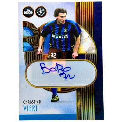 Christian Vieri 2025 Topps Deco AUTO 26/99 Inter Milano