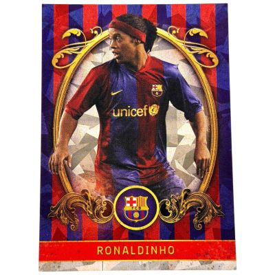 Ronaldinho 2023-2024 Topps FC Barcelona Team Set Vintage 98/99 #VB-4 FC Barcelona
