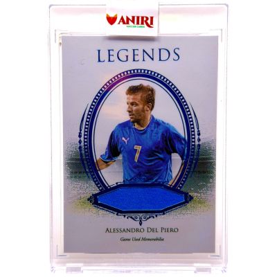 Alessandro Del Piero 2023 Futera Unique - Legends Match Worn Relic 7/10 #LEG08 Italia