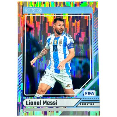 Lionel Messi 2024-25 Panini Donruss FIFA Soccer - Silver Foil #80 Argentina