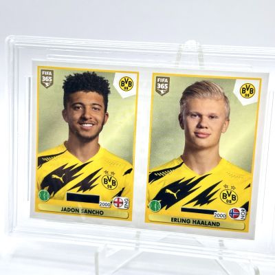Jadon Sancho / Erling Haaland 2020-21 Panini FIFA 365 Sticker #181 AP 9.5 (85)