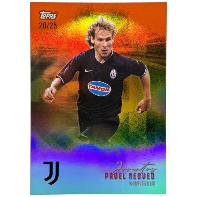 Pavel Nedved 2024-25 Topps Juventus Team Set #31 20/25 Juventus