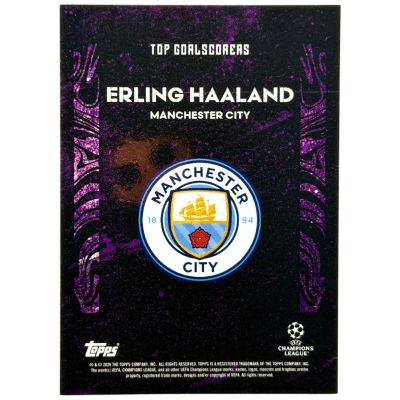 Erling Haaland 2025-26 Topps Knockout 45/50 Manchester City