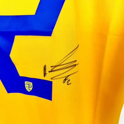 Andrei Ratiu - Tricou Original Romania nr 2 cu autograf (semnat personal)+ Certificat de autenticitate +Dovada Foto