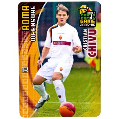 Cristian Chivu 2005-06 Panini Serie A Calcio Cards #13 AS Roma