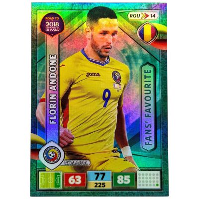 Florin Andone 2017 Panini XL Adrenalyn Road to World Cup 2018 Rusia #14 Romania