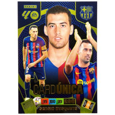 Sergio Busquets 2025-26 Panini XL Adrenalyn Dream Box Card Unica #442 FC Barcelona