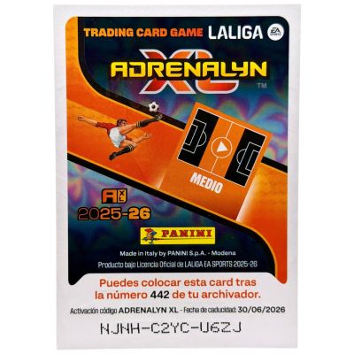 Sergio Busquets 2025-26 Panini XL Adrenalyn Dream Box Card Unica #442 FC Barcelona