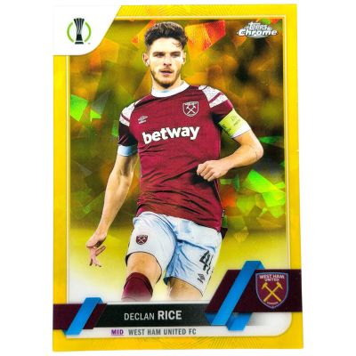 Declan Rice 2023 Topps Chrome 48/99 #41 West Ham United