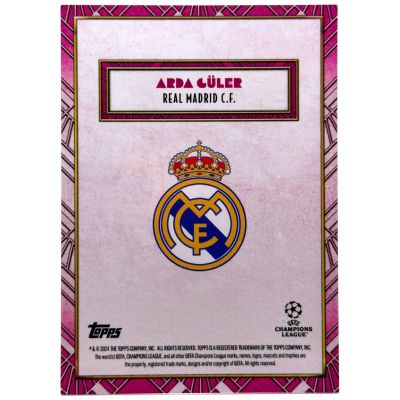 Arda Guler 2024-25 Topps Deco UCC - 6/75 Real Madrid